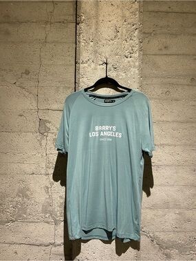 BARRY’S Los Angeles Men's Teal Crewneck Tee Size: Medium NWOT 🏷️ (SOLD OUT)
